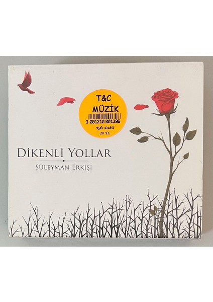 Süleyman Erkişi Dikenli Yollar CD (Jelatininde Sıfır Cd)