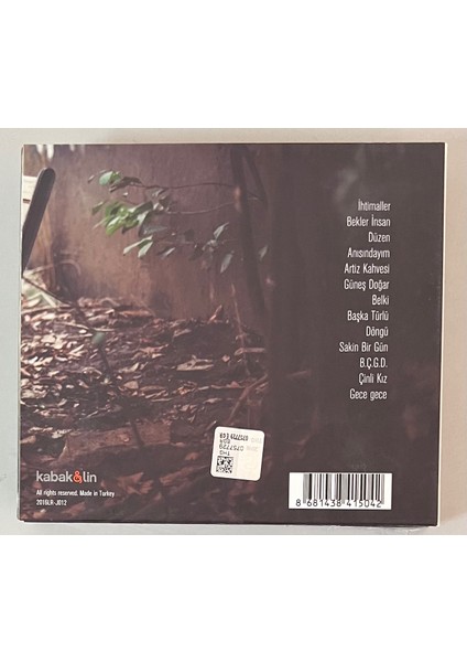 Ülkü Aybala Sunat Artiz Kahvesi CD