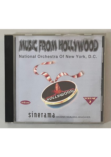 National Orchestra Of New York D.c.music From Hollywood Volume 2 CD (Orjinal 1998 Dönem Baskı)