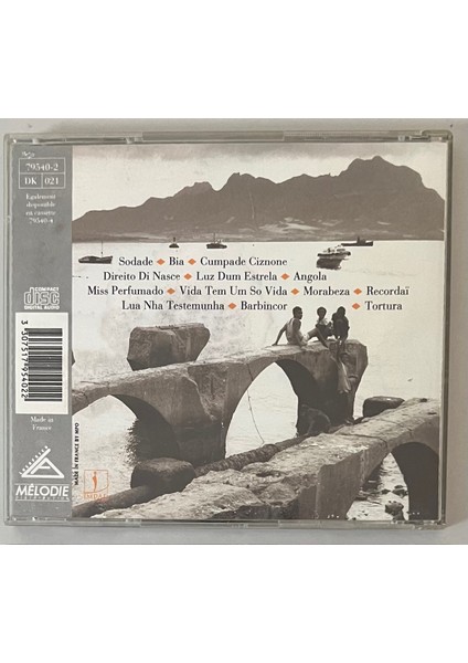 Cesaria Evora Miss Perfumado CD (Orjinal Dönem 2004 Baskı)