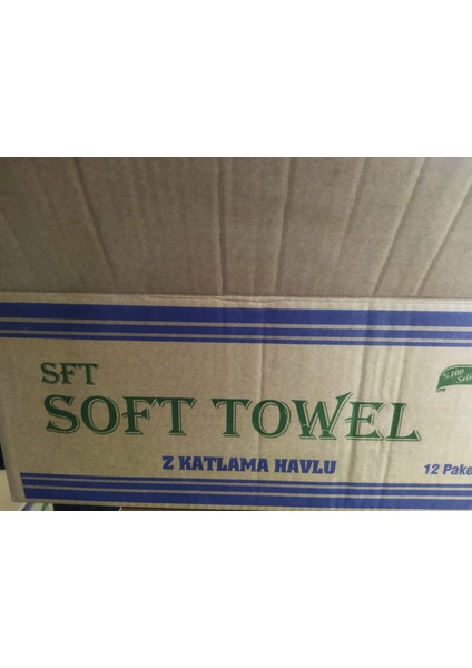 Soft Towel Z Katlama Havlu 120 Yaprak