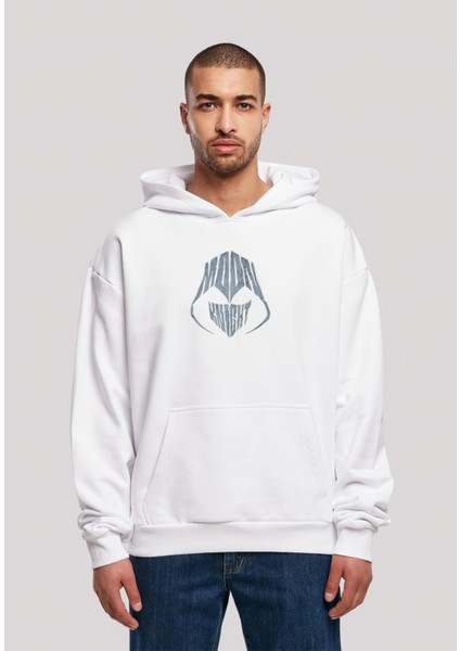 Moon Knight Ön ve Sırt Baskılı 3ip Kalın Kumaş Kapüşonlu Sweatshirt fiyatları