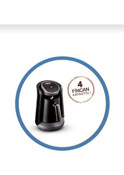 OK004-K Okka Minio Türk Kahvesi Makinesi (Siyah) fırsatları