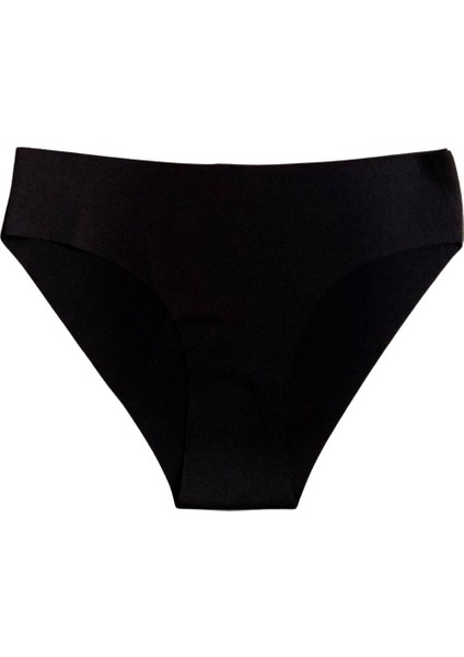 Klasik Basic Lazer Kesim Bikini Külot