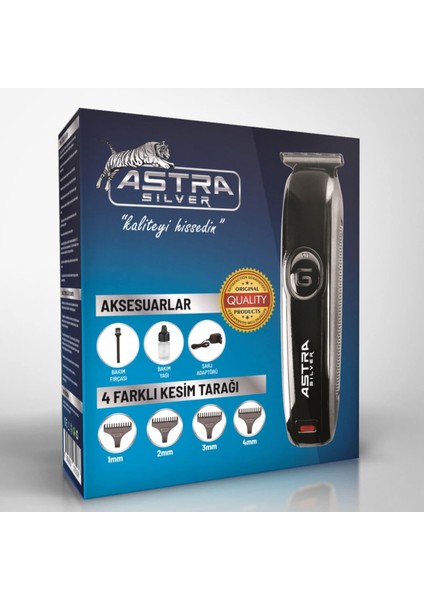 RD-6050 Saç Sakal Profesyonel Tıraş Makinesi Sıfırlama Ense Çizim Makinesi
