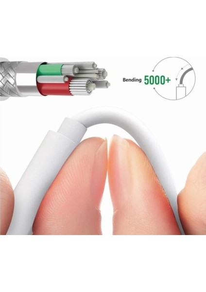 Apple İphone Lightning Usb Hızlı Şarj Kablosu İphone 6 S 7 8 Plus X Xr Xs Max Se 11 12 13 14 Pro Max Plus Tüm Serilere Uyumlu