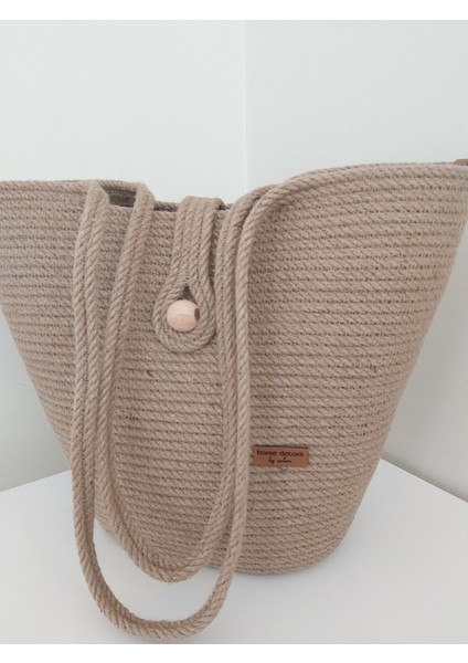 Hasır Çanta Omuz Çantası Plaj Çantası El Emeği Handmade Tasarım Tarz Yaz MODA-30CMX40-42CM fırsatları