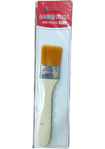 Sentetik Ipek Akrilik ve Yağlı Boya Zemin Fırçası No:4