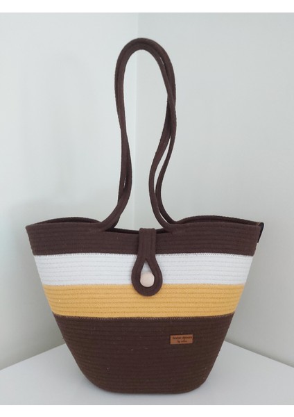 Hasır Çanta Omuz Çantası Plaj Çantası El Emeği Handmade Tasarım Tarz Yaz MODA-30CMX40-42CM fırsatları