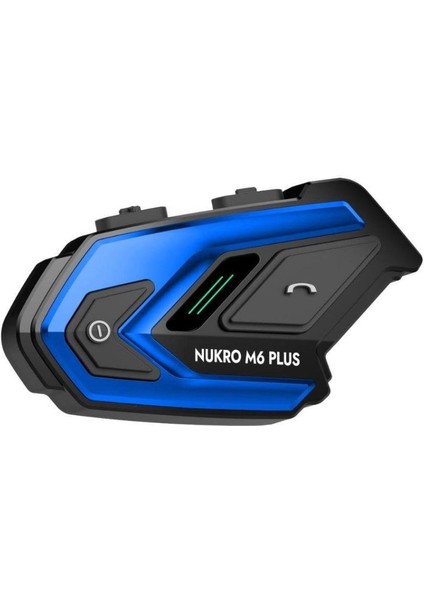 M6 Plus Bluetooth Intercom Mavi