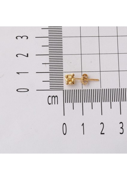 14 Ayar Dorika Toplu Sarı Altın Küpe indirimleri