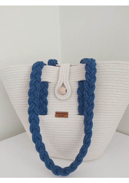 Hasır Çanta Omuz Çantası Plaj Çantası El Emeği Handmade Tasarım Tarz Yaz MODA-30CMX40-42CM