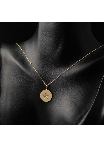Yıldız Plaka Altın Zincirli Kolye fiyatları