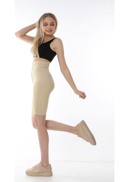 Ayarlanabilir Ağraflı Uzun Paça Yüksek Bel Toparlayıcı Kadın Korse Formactive 1022 fırsatları