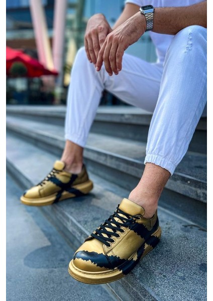 CH254 Cst Pittura Erkek Ayakkabı 549 Gold Sıyah x