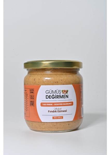 Şekerli Fındık Ezmesi 420 gr Cam Kavanoz