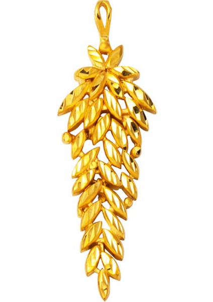 Özel Tasarım 22 Ayar Kolye Ucu Altın