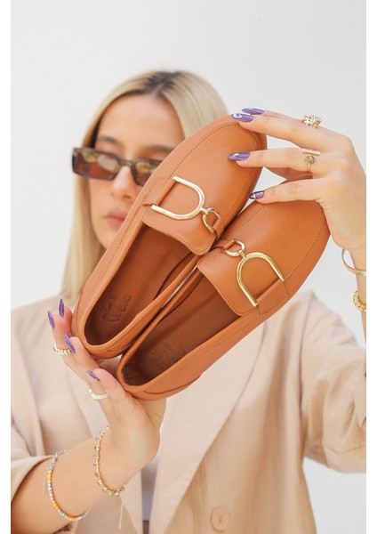 Shaw Yumuşak Deri Materyalli Kadın Loafer W001
