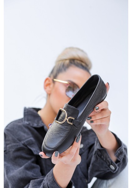 Shaw Yumuşak Deri Materyalli Kadın Loafer W001