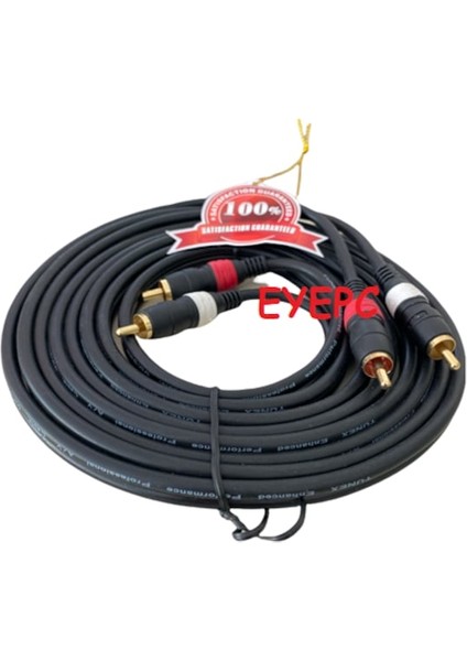 20 Metre Rca-Rca Ses Kablosu