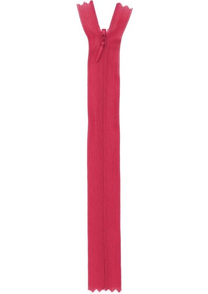 Gizli Etek Fermuarı 23 Fuşya 20 cm