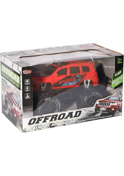 Vardem Oyuncak Offroad Explorer Rc Araba - Şarj Edilebilir, Aydınlatmalı, 1:12 Ölçekli Eğlence (3+ Yaş)