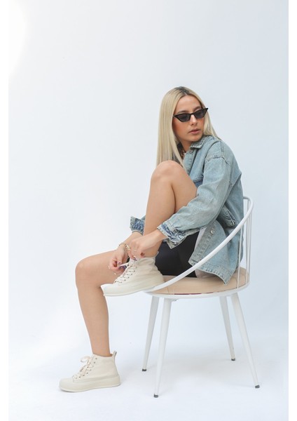 Jasper Saten Kanvas Kadın Sneakers G068 modelleri