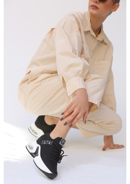Werner Örgü Yapılı Air Tabanlı Kadın Sneakers G081 fiyatları