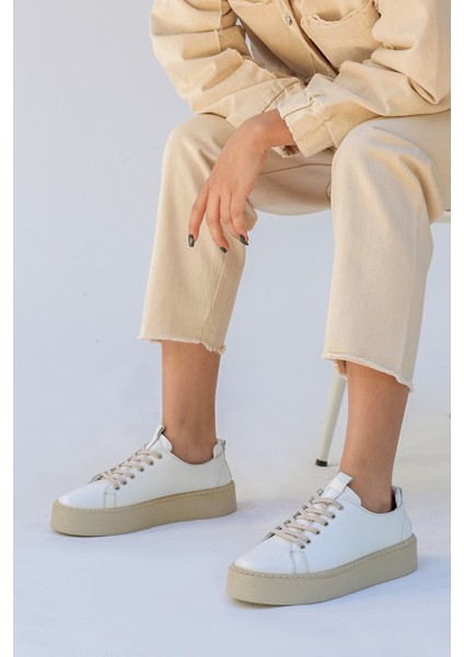 Hadley Deri Kadın Sneakers SM021 fiyatları