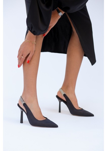 Russel Saten Kadın Stiletto G060 fiyatları