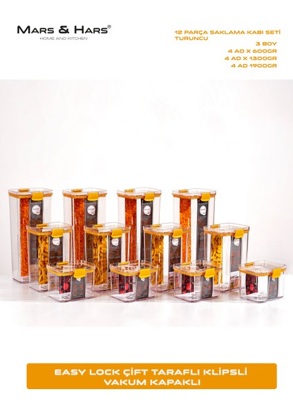 12'li Saklama Kabı Seti-Sızdırmaz-Çift Kilit Klipsli-vakum Kapaklı Erzak Saklama Kabı fiyatları