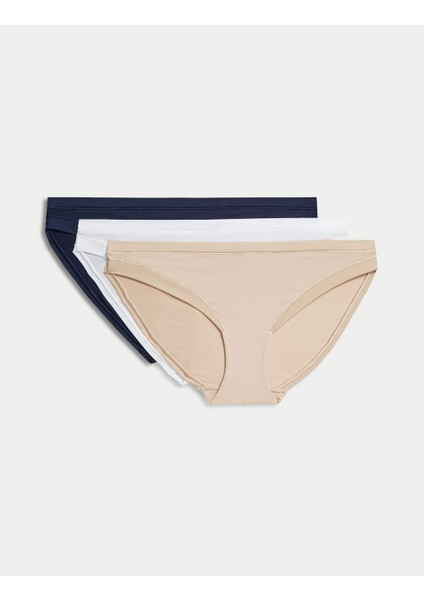 Marks & Spencer 3'lü Flexifit™ Bikini Külot