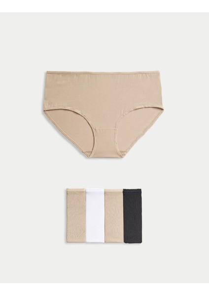 5'li Cotton Lycra® Midi Külot Seti fiyatları