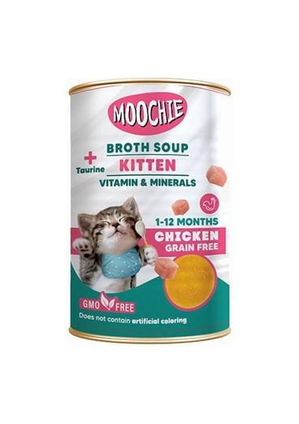 Et Suyu Içerisinde Tavuklu Çorba Yavru Kedi Ödülü 135 ml
