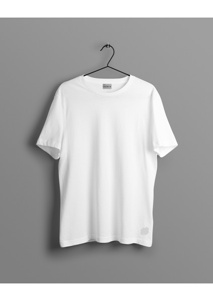 Oversize Düz Beyaz T-Shirt