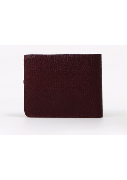 Bordo Kadın 10x19x2 cm Vegan Cüzdan Frk 505 Groko