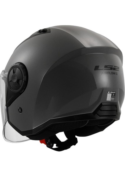 Airflow 2 Nardo Gri Yarım Kask
