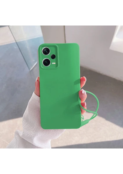 Xiaomi Redmi Note 12 Pro 5g Uyumlu Kılıf Zebana Love Yumuşak Silikon Kılıf Açık Yeşil