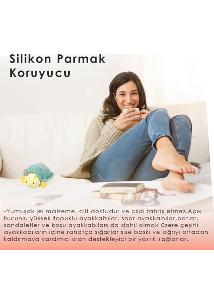 MG06 - Silikon Parmak Koruma | Yumuşak ve Esnek, Nasır Bölgesini Koruyucu Ped fırsatları