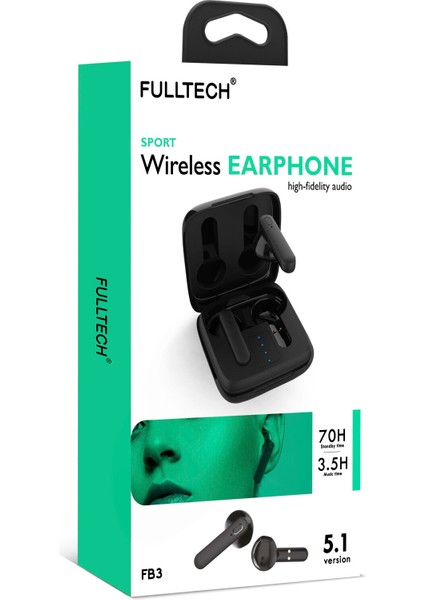 Fb3 Wireless Earbuds Bluetooth Kulaklık