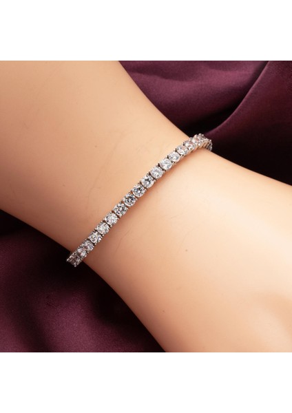 14 Ayar Su Yolu Beyaz Altın Bileklik fiyatları