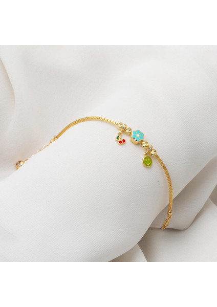 Papatya Altın Pandora Çocuk Bilekliği indirimleri