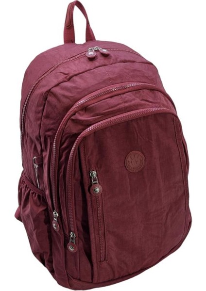 Klinkır Bayan Sırt Çantası Büyük Boy Yağmur Geçirmez Hafif Kumaş Çok Cepli Kadın Okul Sırt Çantası 45 cm modelleri