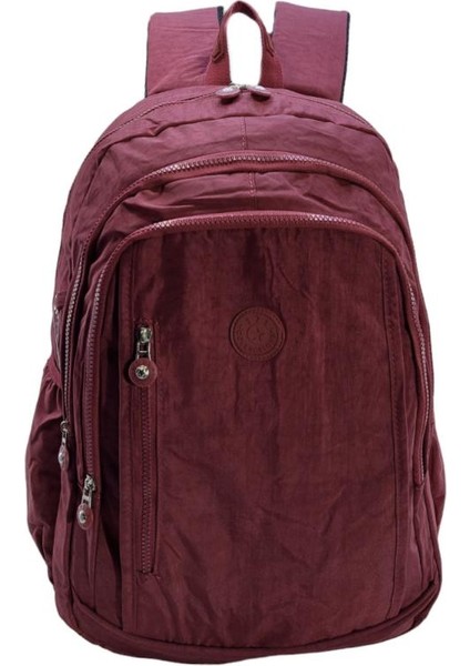 Klinkır Bayan Sırt Çantası Büyük Boy Yağmur Geçirmez Hafif Kumaş Çok Cepli Kadın Okul Sırt Çantası 45 cm fırsatları