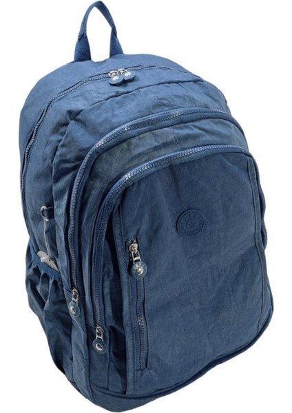 Klinkır Bayan Sırt Çantası Büyük Boy Yağmur Geçirmez Hafif Kumaş Çok Cepli Kadın Okul Sırt Çantası 45 cm modelleri