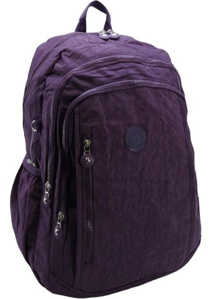 Klinkır Bayan Sırt Çantası Büyük Boy Yağmur Geçirmez Hafif Kumaş Çok Cepli Kadın Okul Sırt Çantası 45 cm fiyatları