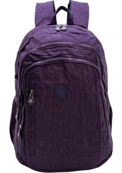 Klinkır Bayan Sırt Çantası Büyük Boy Yağmur Geçirmez Hafif Kumaş Çok Cepli Kadın Okul Sırt Çantası 45 cm fırsatları