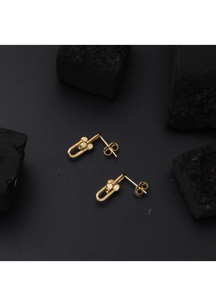 Tiffany 14 Ayar Sarı Altın Küpe fırsatları