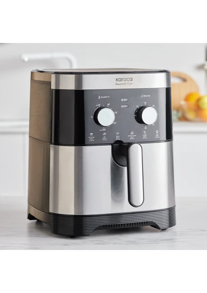 Gourmet 9 Litre Ekstra Büyük Hacim 8 Kişilik Airfryer