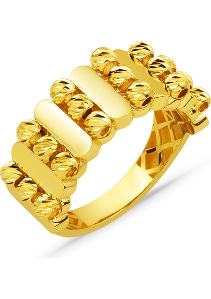 Dorika Tasarım 14 Ayar Kadın Altın Yüzük